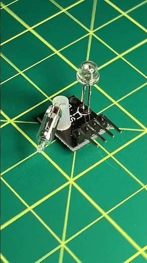 ✨ Light Cup Sensor Module – Optical Tilt & Vibration Detector #arduino