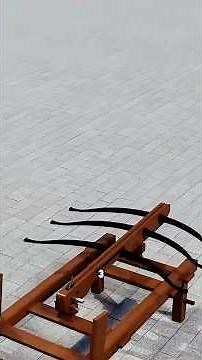 The King of Ancient Weapons: The Triple-Bow Crossbow #shorts