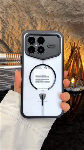 #Redmi K90 Pro Max Champion Edition - Unique breathable aluminum alloy frame with automatic snap-on design for easy installation and removal; frosted back film for sweat and fingerprint resistance; supports magnetic charging. #Dropproof phone case | Trendy Tech Review