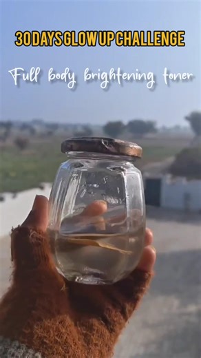 Full body whitening toner with mulethi in winters #shorts #shortsfeed #diy #skincare