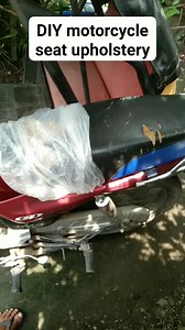 49K views · 366 reactions | DIY motorcycle seat upholstery #diy #motorcycle #seatupholstery #diyproject | Marvin Lorenzo | Facebook