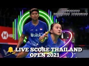 🔴LIVE BADMINTON THAILAND OPEN 2021
