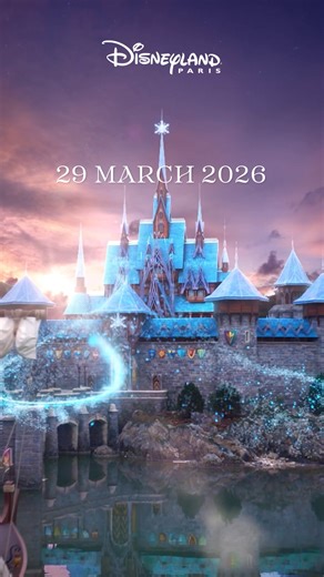 The countdown begins ✨ World of Frozen opens 29th March 2026 at Disneyland® Paris ❄️ Book early for the best availability 💙 >>> https://bit.ly/4mxORoc | TUI