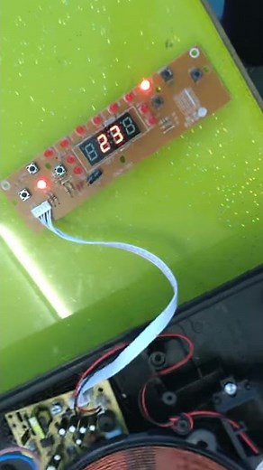 Induction cooker error code E2 for repairing