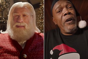 Pulp Fiction Reunion! John Travolta and Samuel L. Jackson Appear Together in Christmas Commercial