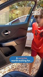 172K views · 6.7K reactions | A moment of pure bliss as mom's car ride turns into a joy ride #trending #puppy #surprise #heartwarmingmoments | Poke My Heart | Facebook