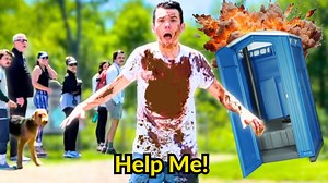 EXPLOSIVE Porta Potty Prank! | AaronHively
