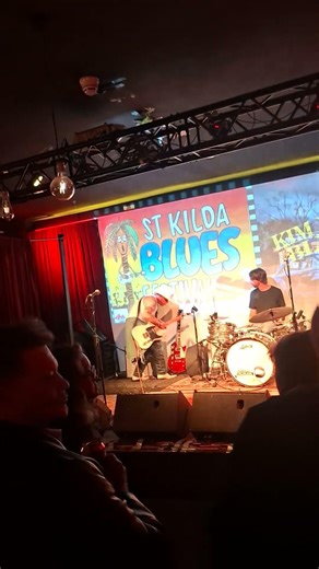 KIM VOLKMAN BLUES BAND @ St Kilda Blues Festival. George Lane, St Kilda, Melb (Day 1) 27/2/2026
