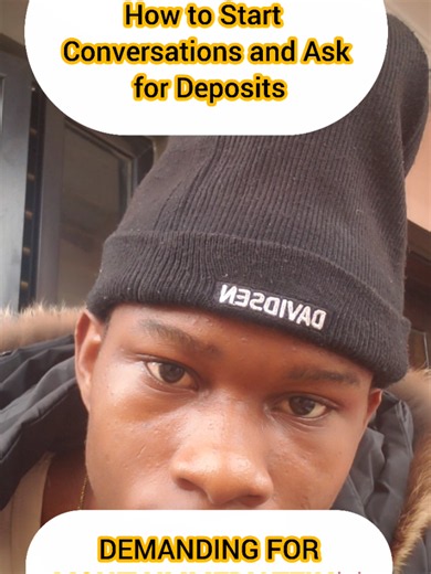 HERE'S A WAY TO APPROACH CONVERSATIONS AND DISCUSS DEPOSITS. LET'S ASSUME THE RESPONSES BELOW ARE FROM THE CLIENT. HOW TO START A CONVERSATION WITH A CLIENT 1. Start politely and professionally Example:⤵️ ME: Hello, thank you for your interest in the puppy. I’m happy to answer any questions you may have and help you with the process. The puppies are well cared for, healthy, and raised with attention and care. CL:That sounds great. Are the puppies still available. ME:Yes The puppy is currently av