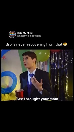 Hate My Mind | Memes on Instagram: "😭 In the “Every Prom Ever” sketch from Key & Peele, especially the moment with the line “I heard you brought your mom,” a lot of the humor comes from the actors’ natural reactions. The performers were not tightly directed on facial expressions, so many of the shocked, uncomfortable looks were genuine. That authenticity makes the scene feel painfully relatable and adds an extra layer to why the joke lands so well. 🔔 Follow @HateMyMindOfficial for more content