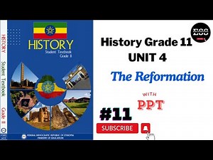 History Grade 11 New Curriculum Unit 4/ The Reformation