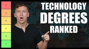 Technology degree tier list (2025)