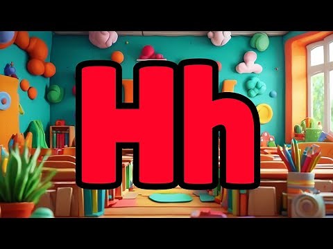The Letter Hh | Alphabet For Kids