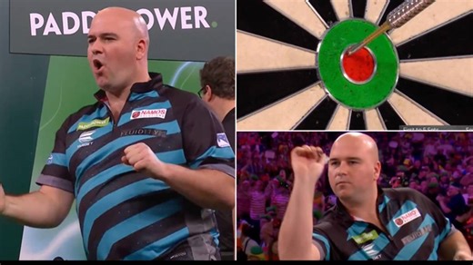 Rob Cross completes 'the greatest darts comeback of all time' from 4-0 down to beat Chris Dobey