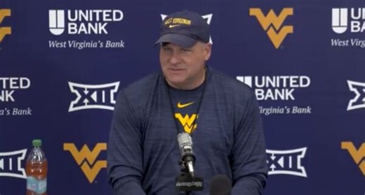 Watch: Rich Rodriguez, Rick Trickett, Ben Cutter Talk WVU Football After Spring Break