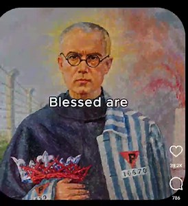 Maximilian Kolbe was an innocent Polish Catholic priest who volunteered to die in place of another man that was being “punished” for another Jew who had tried to escape. To make an example for the rest and to deter others from trying to escape, the nazi commander randomly grabbed this innocent man with a family and sentenced him to death by starvation in an underground bunker. Father Kolbe stepped up and took his place. After 2 weeks of starvation, he was the last one and wouldn’t die….so they e