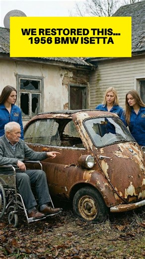 This 1956 BMW Isetta 300 was found rusting away in an old man's backyard. He thought it was just scrap. We saw potential. #CarRestoration #BMW #Isetta #Timelapse #Satisfying #OddlySatisfying #BeforeAndAfter #Transformation #AankChalysta #FacebookReels #Reels #Video | Aank Chalysta