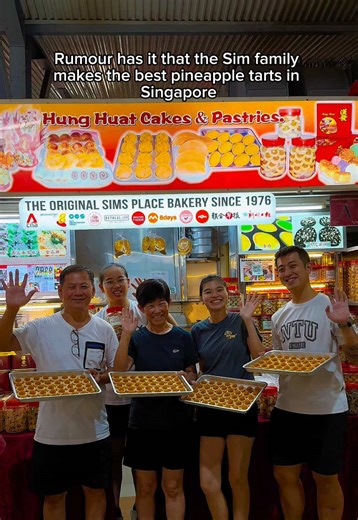 Discover Singapore's Best Pineapple Tarts at Hung Huat