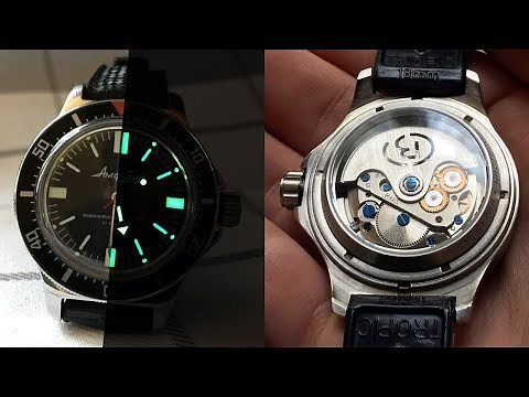 Modding a Vostok Amphibia With Parts From Meranom and Custom Parts