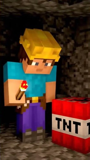 MINECRAFT Trying to Charge TNT With a Redstone Torch by Rubbing It
