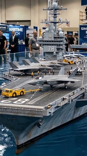 Ultra Realistic RC Aircraft Carrier Flight Deck