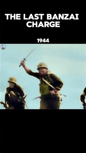 ⚔️The Last Banzai Charge (1944) #viral #ww2rebuilder #battlefieldhistory