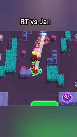 RT vs Janet | Brawl Stars #shorts Part 2749