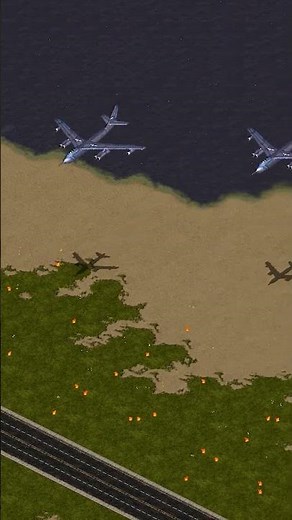 Massive Air Strike #RedAlert2 #RTS #Challenge