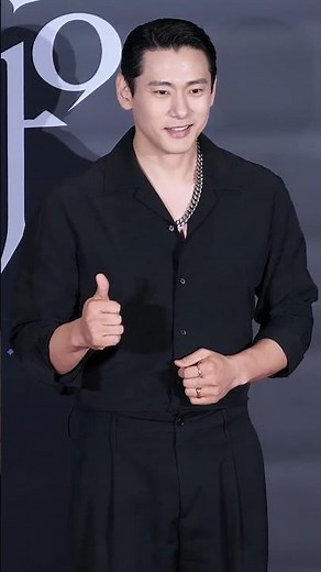 Actor Teo Yoo: 'Past Lives' VIP Premiere Red Carpet Photo Wall: 06/26/15: Megabox COEX