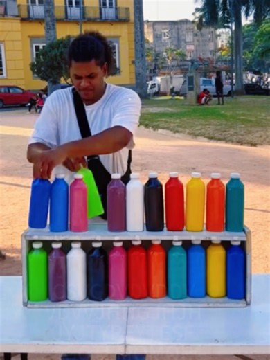 Acerte as cores das garrafas coloridas — Desafio divertido