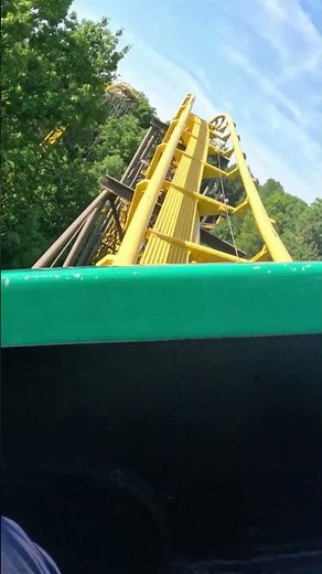 Loch Ness Monster Roller Coaster Ride POV | Busch Gardens Williamsburg
