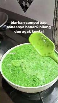 Resep puding lumut mentega dan tips agar lumutnya penuh, menyatu tanpa endapan"🥰