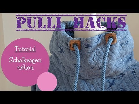 Schalkragen nähen | Schnittmuster erstellen | Pulli Hacks | DIY Nähanleitung | mommymade