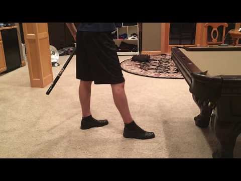 Pool Stance - how your legs should be aligned
