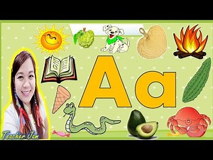 Titik Aa - Tunog, Pagsulat at Mga bagay na nagsisimula sa titik Aa