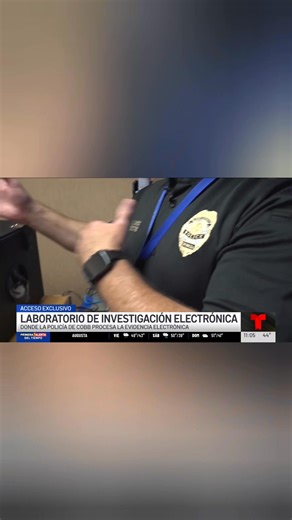 3.8K views · 12 reactions | POR SI TE LO PERDISTE: Acceso al laboratorio tecnológico de la policía del condado de Cobb. #atlanta #noticias #hispanosenatlanta | Telemundo Atlanta | Facebook