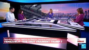 🇻🇪 Venezuela : que veut vraiment Trump ? "Je pense que la Realpolitik s'impose" affirme Andreina Flores, journaliste vénézuélienne à RFI, invitée du Débat de Stéphanie Antoine #ledebatf24. Une émission à retrouver sur France 24 : https://go.france24.com/k93 | Le Débat - France 24