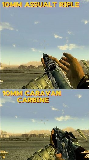 Project Weaponry : 10mm assault rifle and 10mm caravan carbine