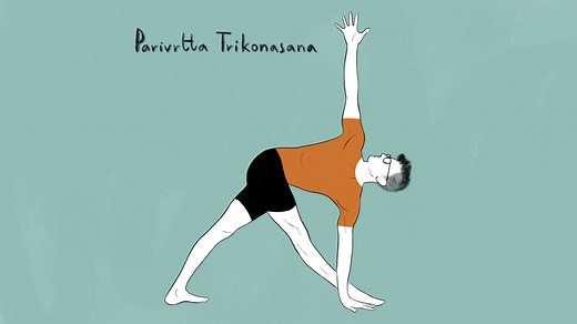How to do Parivrtta Trikonasana –  Yoga Pose Tutorial & Benefits