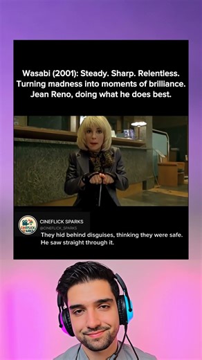 Wasabi (2001): Steady. Sharp. Relentless.Turning madness into moments of brilliance.Jean Reno, doing