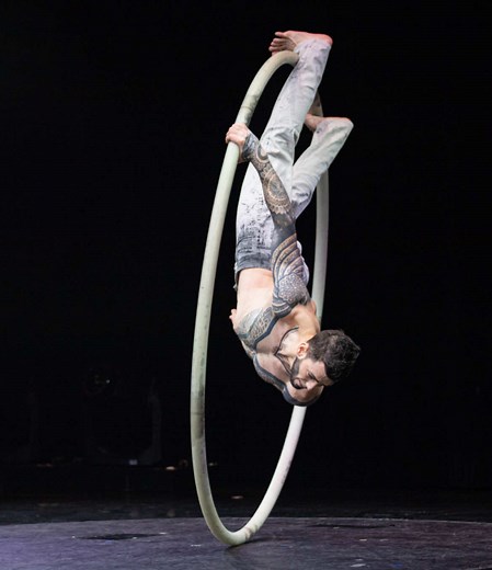 Unstoppable Cyr Wheel Performance Inspired by Cirque du Soleil