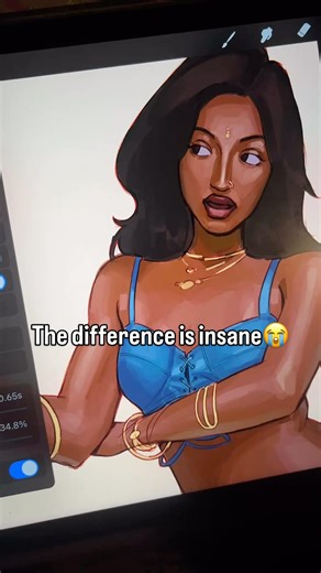 mallika on Instagram: "ON THE PHONE I MEAN, anyways hows yalls obsession with lara going, im insanely obsessed with dani too so i have it bad bad, we gon get onky katseye illustrations this month ahha . . . KATSEYE Lara inspiration, viral GAP ad vibes, gyaru-inspired portrait, pop culture illustration, digital fashion art, maximalist portrait, vibrant fanart, procreate painting, art fueled by representation, feminine idol art, heartcore illustration, colorful character drawing, pop idol makeover