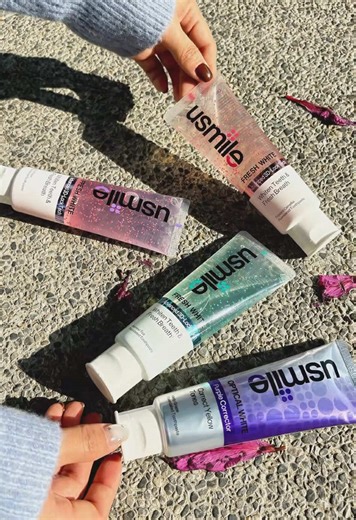 usmile toothpaste haul 🦷 #usmile #freshwhite #tiktokshopครีเอเตอร์ #ยาสีฟัน