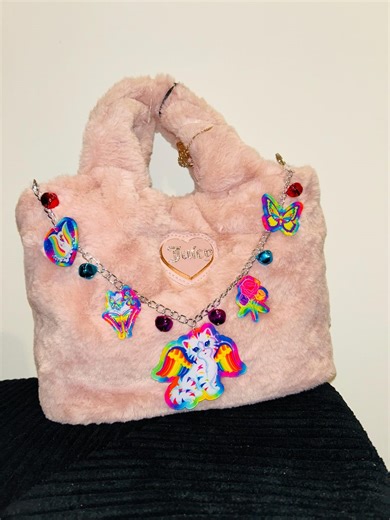 Lisa Frank Keychain - Lisa Frank Bag Charm - Etsy