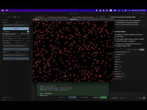 xos - python + rust cross-platform application framework (first look)