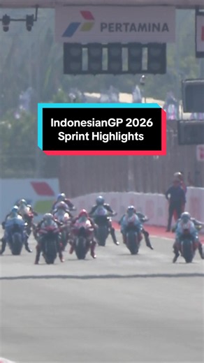 One of the most insane Sprint races we have ever seen 🔥 Watch all the highlights from opening corner chaos to a major point shift in the Championship in the Sprint race 📺 #MotoGP | #IndonesianGP #motorsport #motorcycle #racing