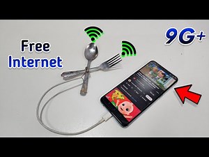 Get Unlimited Free internet without SIM Card (9G+ Super Speed)| How to make free wifi at home