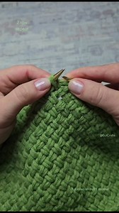 3.3M views · 33K reactions | Criss Cross Wicker Knitting Stitch | 2 Row Repeat Knitting pattern | GutCrafts | Facebook