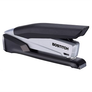 InPower™ Spring-Powered Desktop Stapler, 20 Sheets, Black