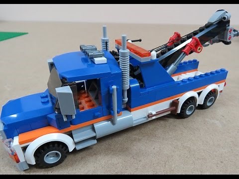 How to build a Lego tow truck